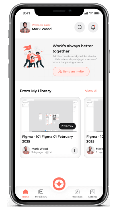 Sharing feature illustration